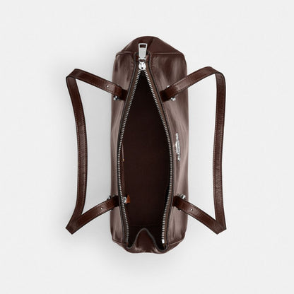 Asher Shoulder Bag Glazed Leather-Silver-Maple Glazed Leather-Silver-Maple