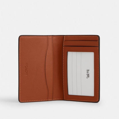 Coach Id Card Wallet Tan