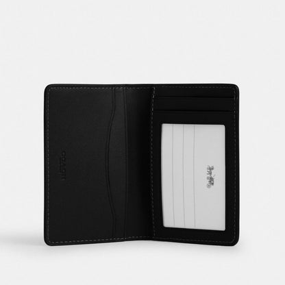 Coach Id Card Wallet Green