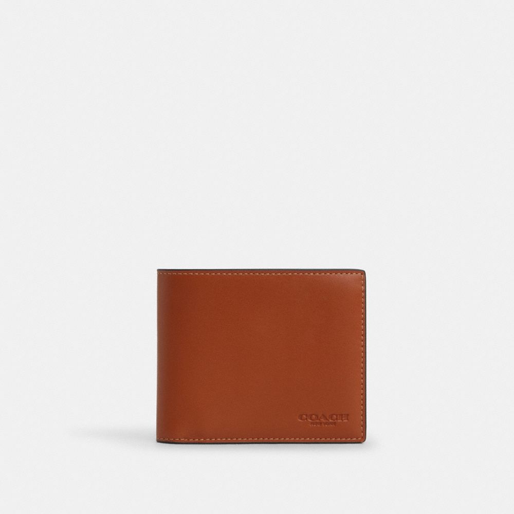 3 In 1 Wallet Smooth Leather-Tan Smooth Leather-Tan