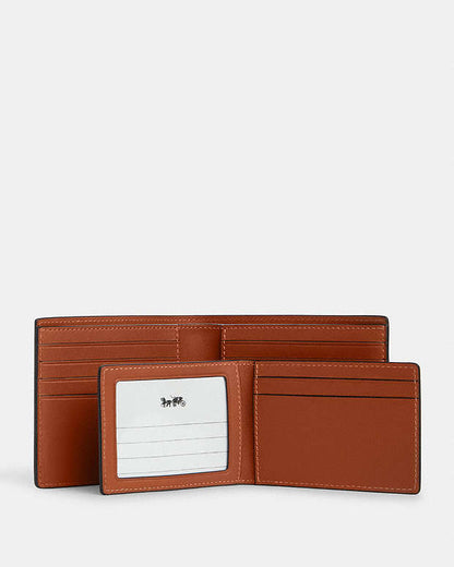 3 In 1 Wallet Smooth Leather-Tan Smooth Leather-Tan