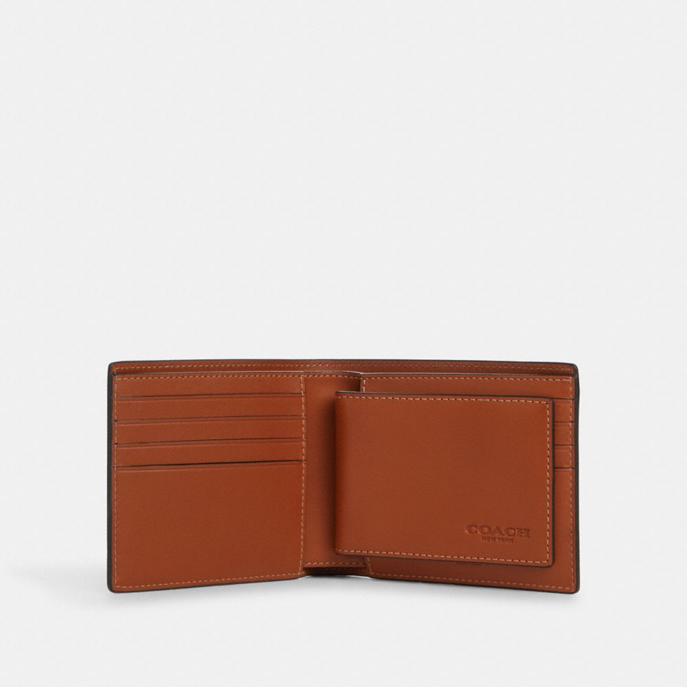 3 In 1 Wallet Smooth Leather-Tan Smooth Leather-Tan