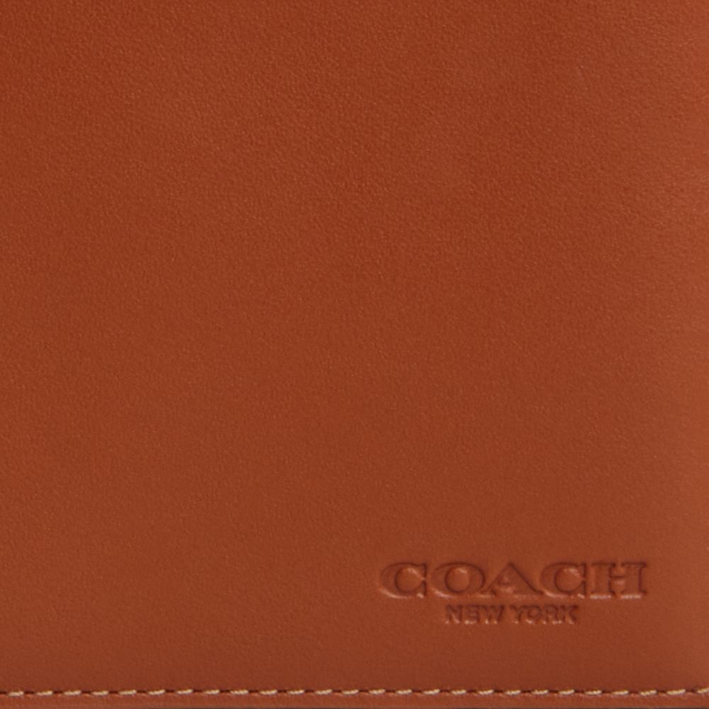 3 In 1 Wallet Smooth Leather-Tan Smooth Leather-Tan