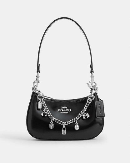 Silver Swagger Chain With Charms Silver-Silver Silver-Silver