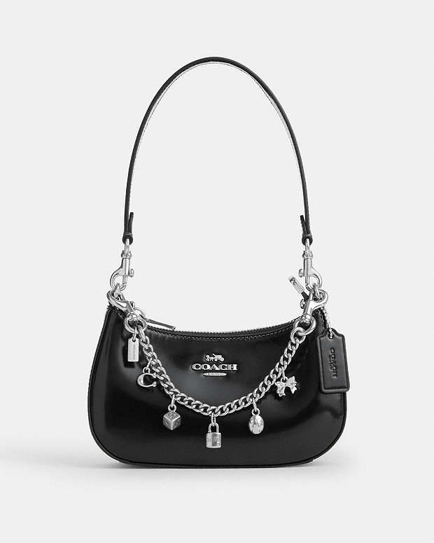 Silver Swagger Chain With Charms Silver-Silver Silver-Silver