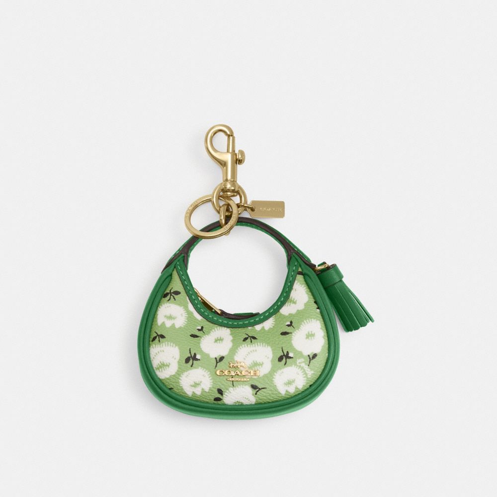 Mini Carmen Bag Charm With Floral Print Im-Kelly Multi Im-Kelly Multi