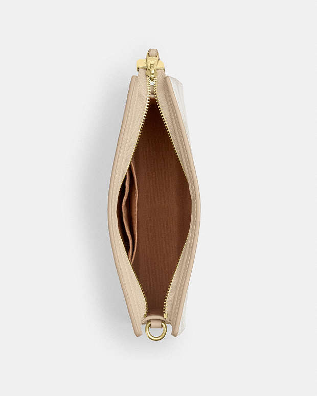 Slim Crossbody Bag In Sketch Signature Canvas Signature Canvas-Gold-Ivory Signature Canvas-Gold-Ivory
