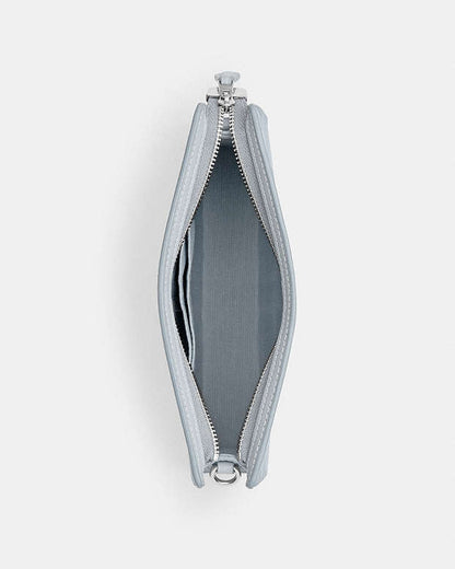 Slim Crossbody Bag In Sketch Signature Canvas Signature Canvas-Silver-Ice Blue Signature Canvas-Silver-Ice Blue