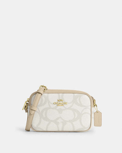 Mini Jamie Camera Bag In Sketch Signature Canvas Signature Canvas-Gold-Ivory Signature Canvas-Gold-Ivory