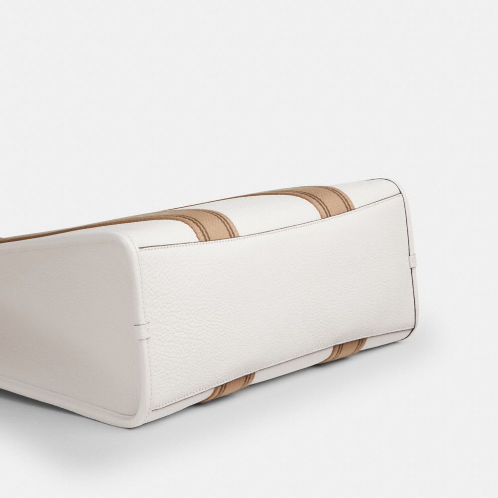 Coach Smith Tote Bag Gold Chalk Multi