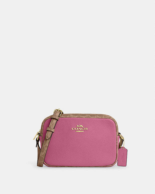 Jamie Camera Bag In Signature Canvas Im-Pink-Tan Im-Pink-Tan