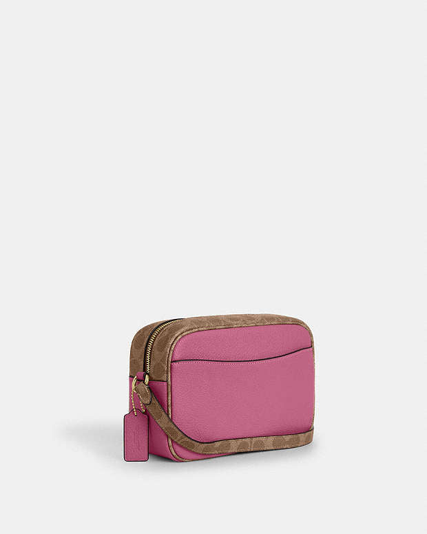 Jamie Camera Bag In Signature Canvas Im-Pink-Tan Im-Pink-Tan