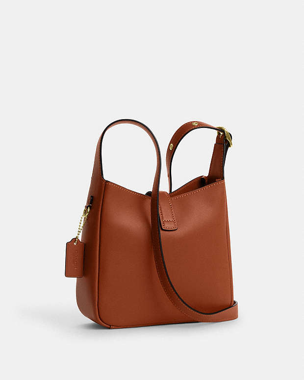 Hadley Mini Crossbody Bag Smooth Leather-Gold-Tan Smooth Leather-Gold-Tan