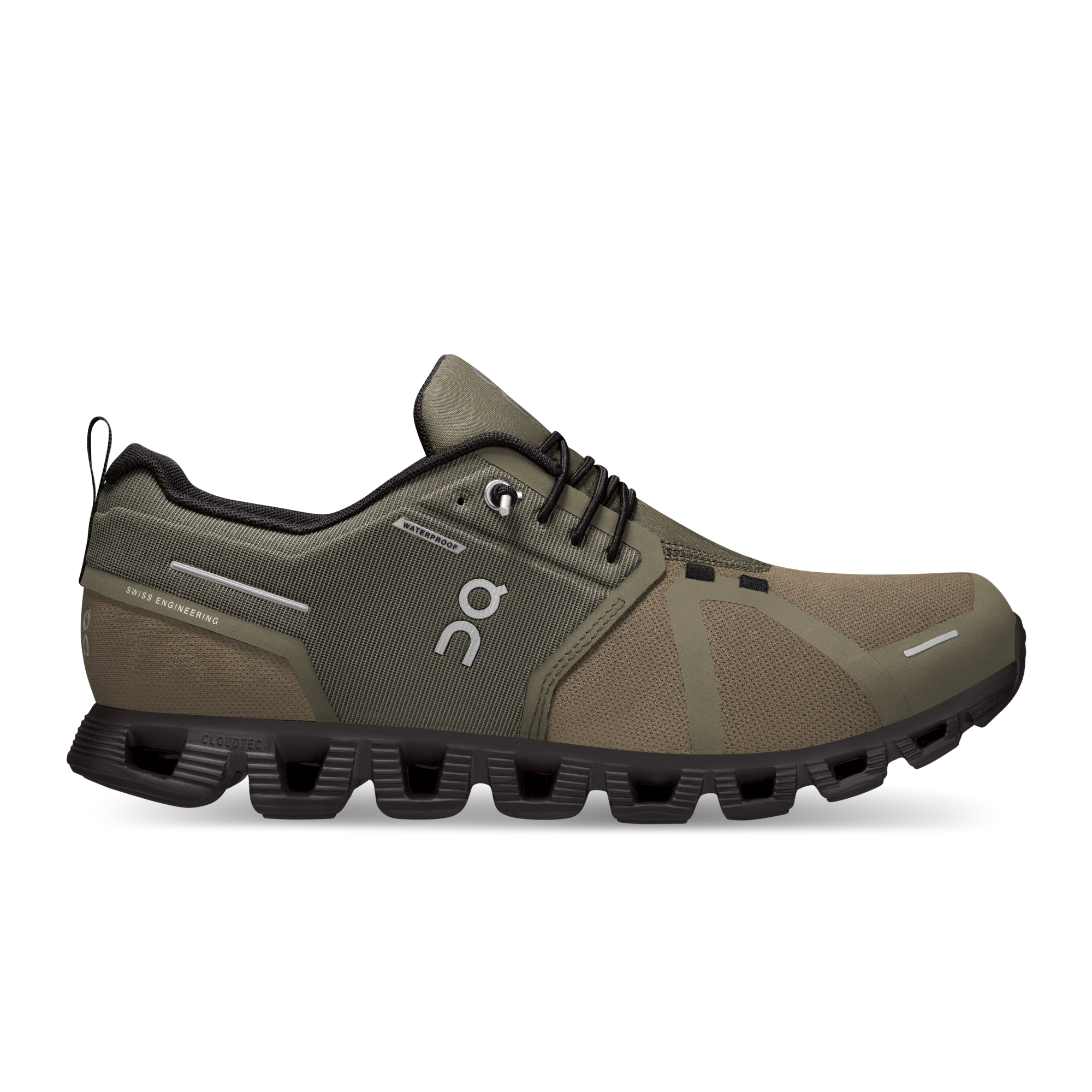 On Cloud 5 Waterproof Olive Black