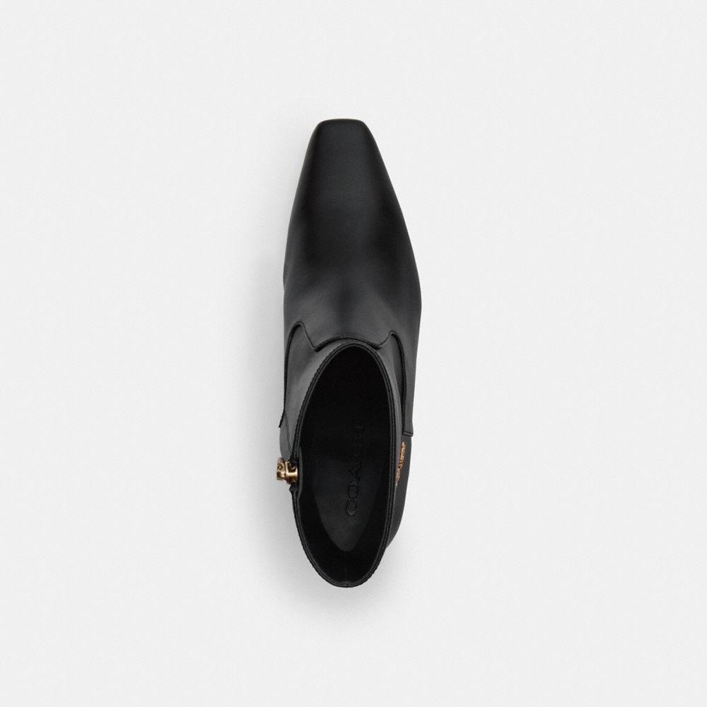 Coach Kitten Heel Bootie Black