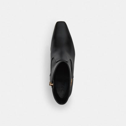 Women's Coach Kitten Heel Bootie Black