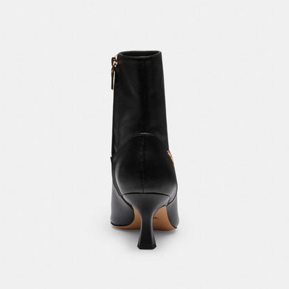 Coach Kitten Heel Bootie Black