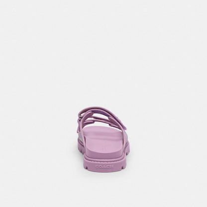 Coach Two Band Sport Slide With Floral Print Lily