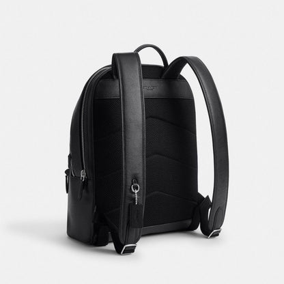 Coach Charter Backpack With Rad Coach Black