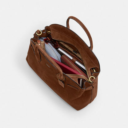 Coach Soft Empire Carryall Bag 40 Brass Warm Brown