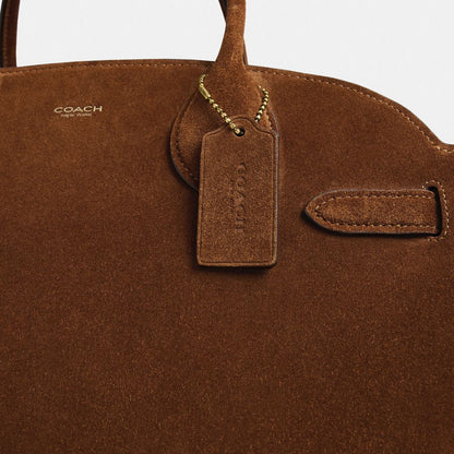 Coach Soft Empire Carryall Bag 40 Brass Warm Brown