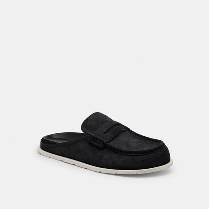 Coach Loafer Mule Black