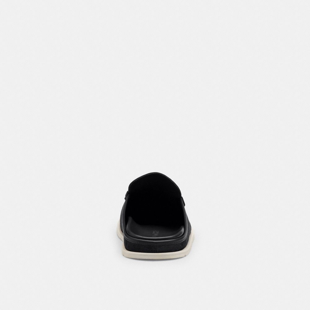 Coach Loafer Mule Black