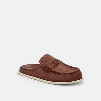 Loafer Mule Suede-Vintage Brown Suede-Vintage Brown