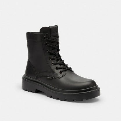 Coach Combat Boot Black
