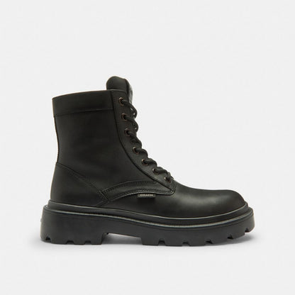 Coach Combat Boot Black