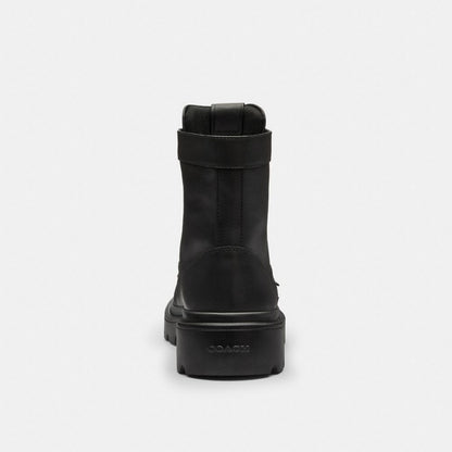 Coach Combat Boot Black