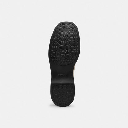 Coach Tea Rose Platform Mary Jane Chalk