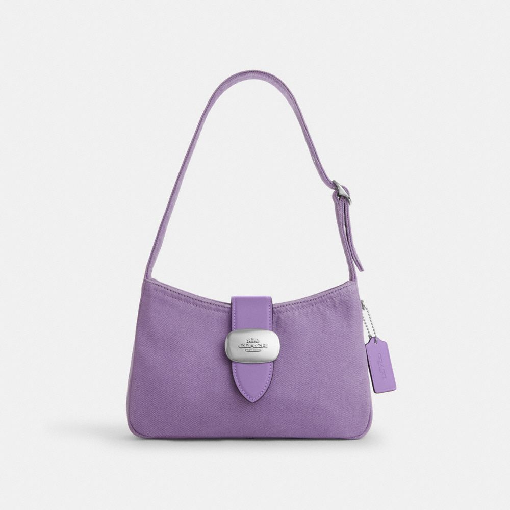 Eliza Shoulder Bag Denim-Silver-Iris Denim-Silver-Iris