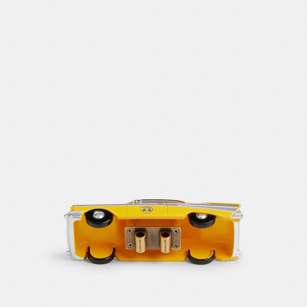 Coach Taxi Shoe Charm Yellow