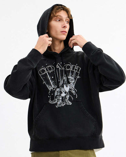Rexy Hoodie Washed Black Washed Black