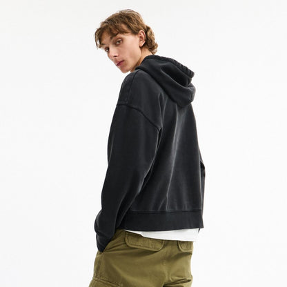 Coach T Rex Hoodie Washed Black