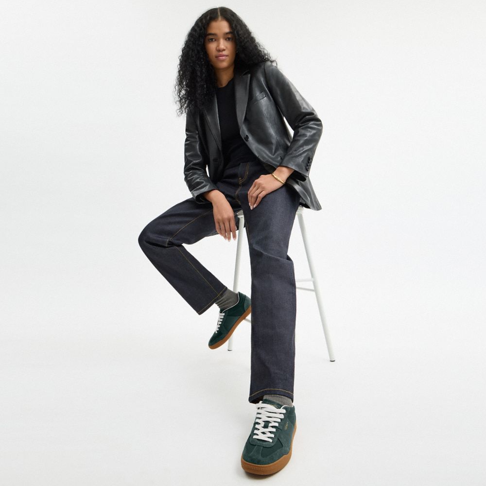 Coach Ellis Sneaker Dark Teal