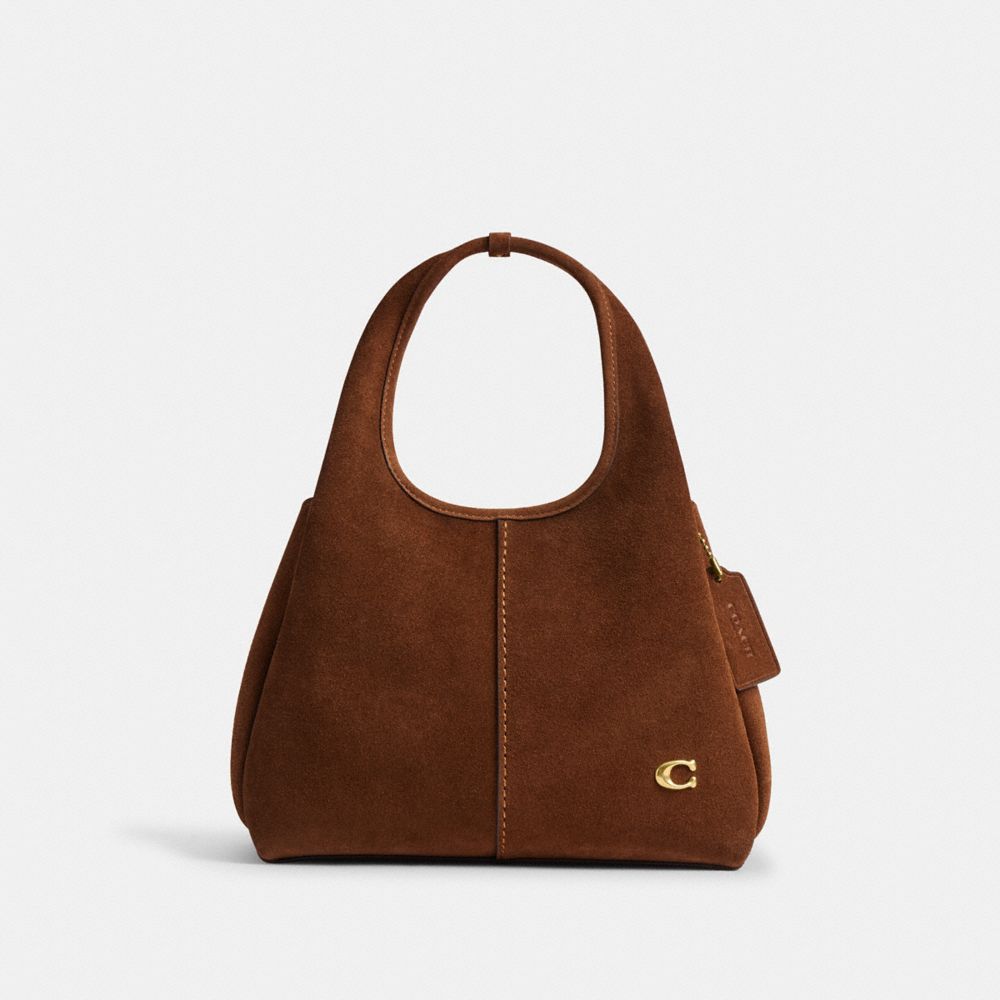 Coach Lana Shoulder Bag 23 Brass Warm Brown