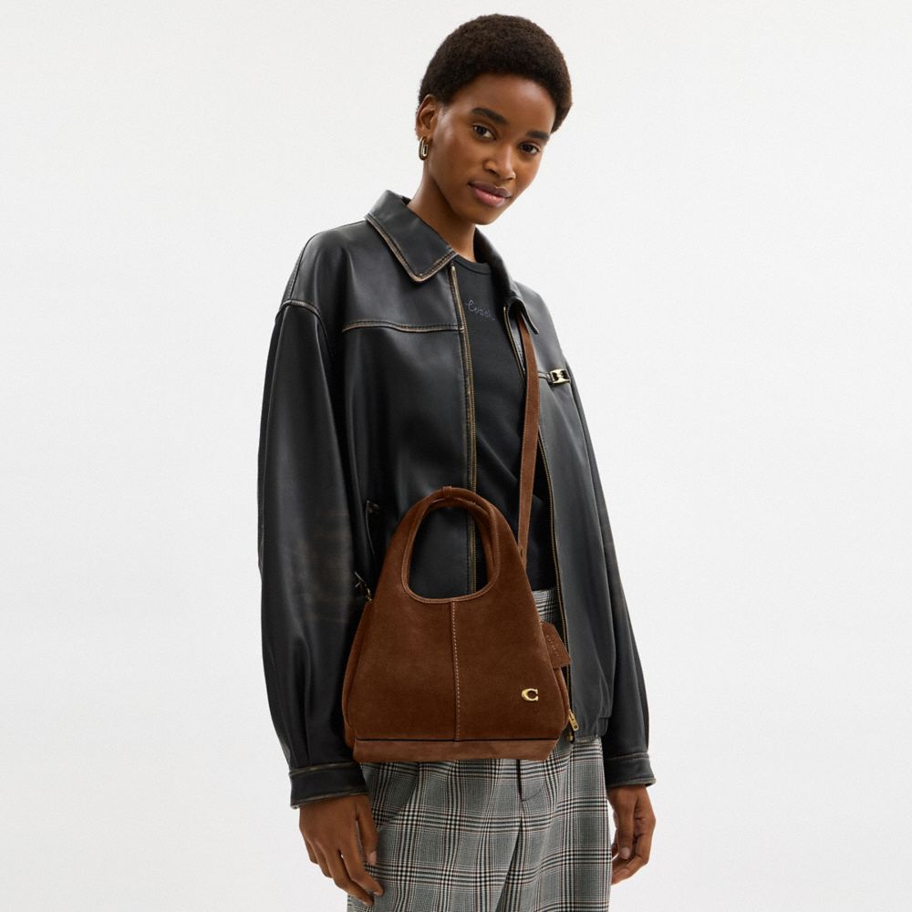 Coach Lana Shoulder Bag 23 Brass Warm Brown