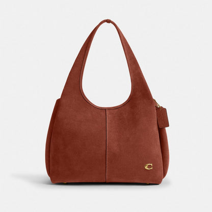 Coach Lana Shoulder Bag Brass Clay
