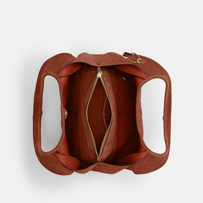 Coach Lana Shoulder Bag Brass Clay
