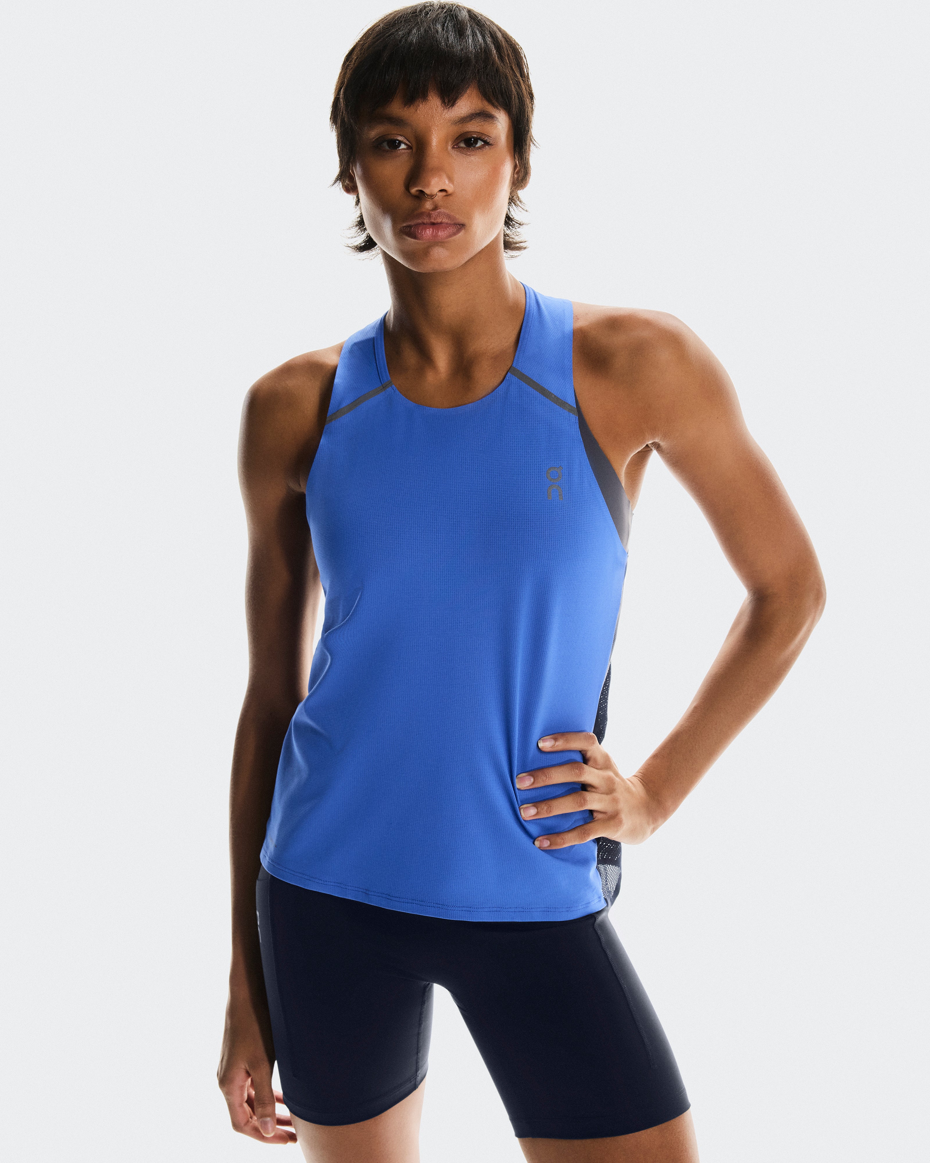 On Performance Tank Zaffre | Navy (Women'S)