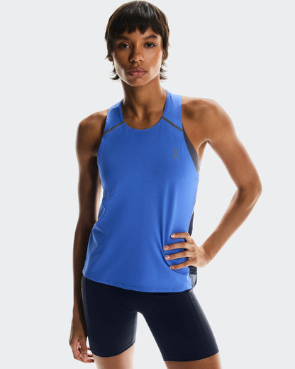 On Performance Tank Zaffre | Navy (Women'S)