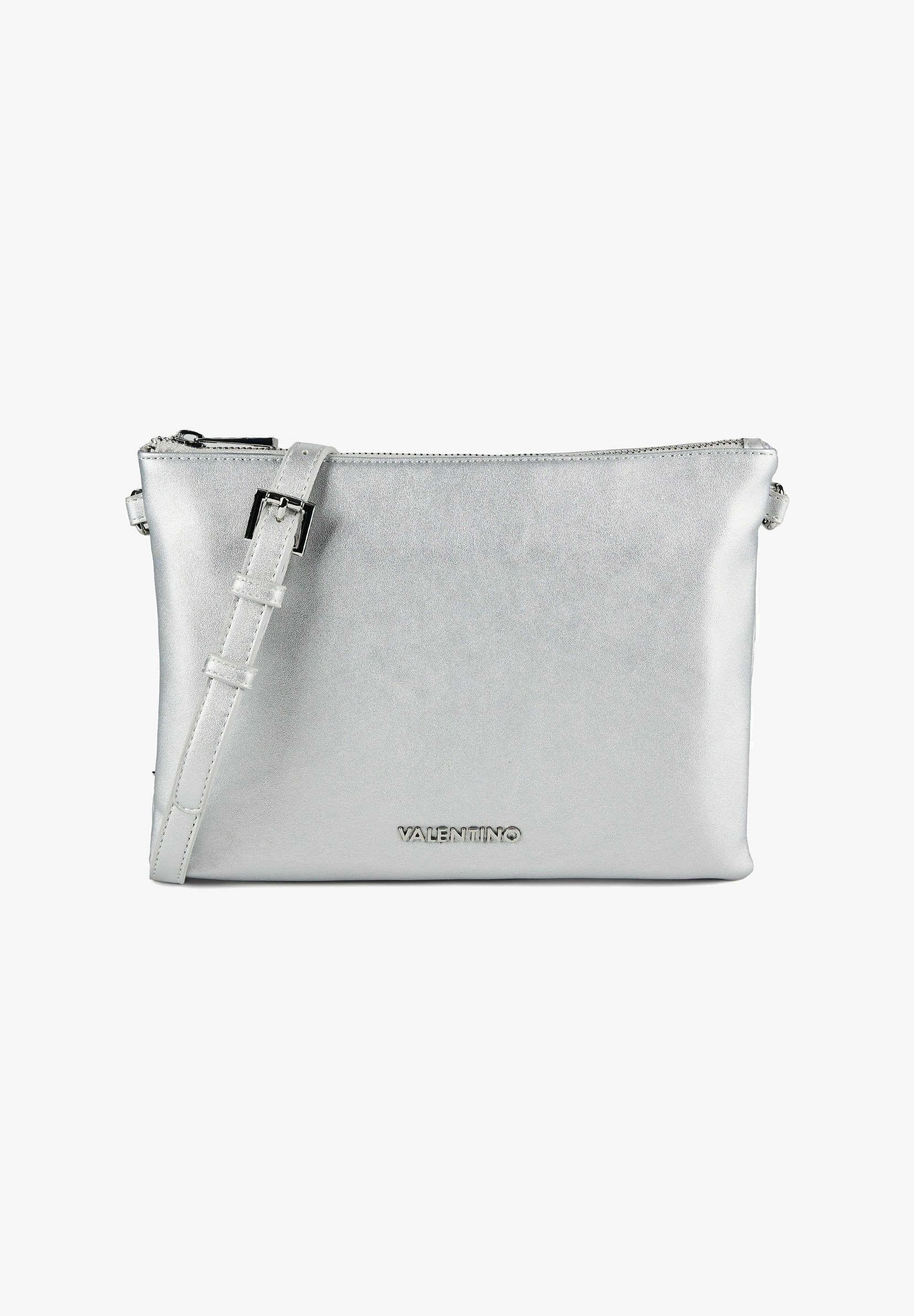 Valentino Bags Ariel Mir Umhängetasche 26 Cm - Clutch - Argento