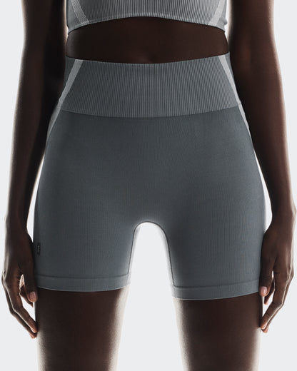 On Studio Knit Shorts Rock | Glacier (Women'S)