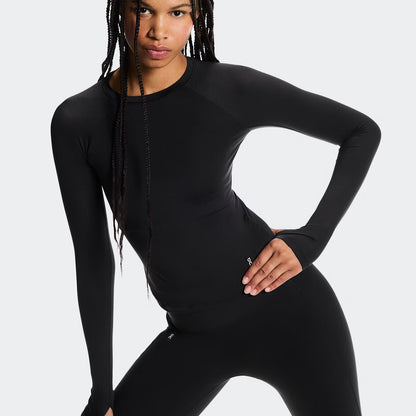 On Studio Long-T Black (Women'S)