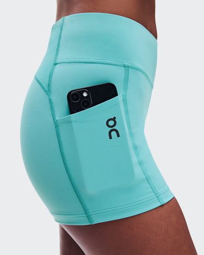 On 3" Performance Tights Aquamarine (Women'S)