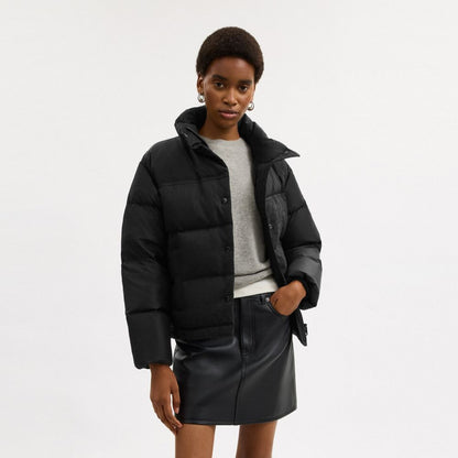 Coach Signature Down Jacket Black