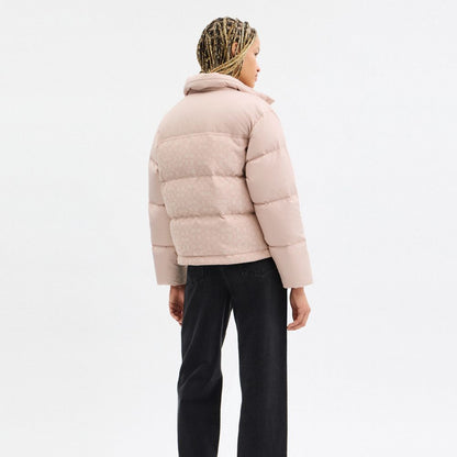 Coach Signature Down Jacket Quartz