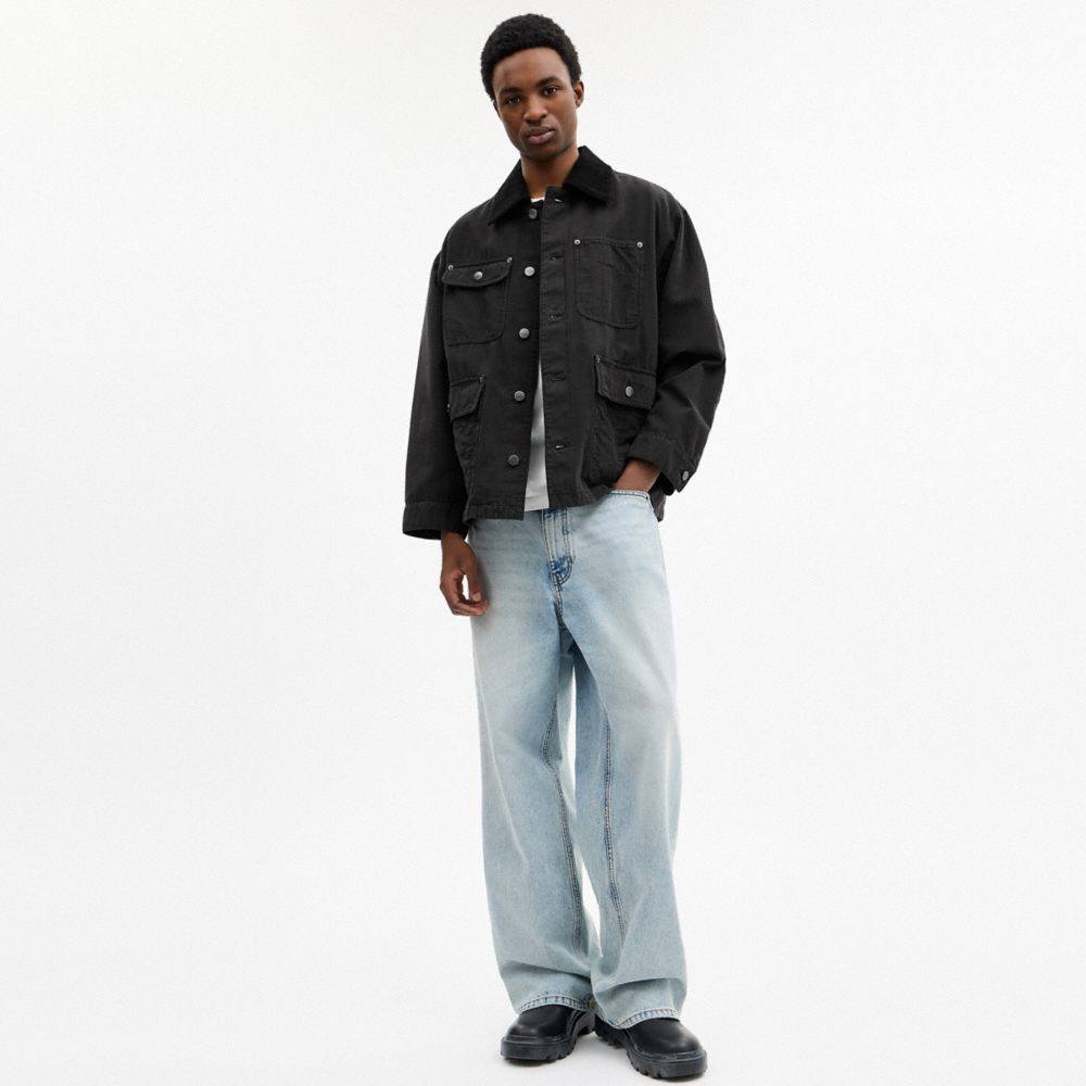 Coach Chore Coat Black